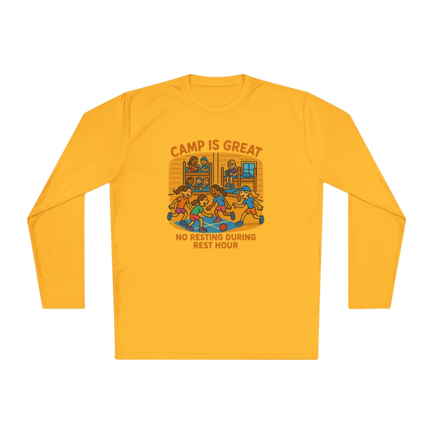 Unisex Lightweight Long Sleeve Tee Rest Hour