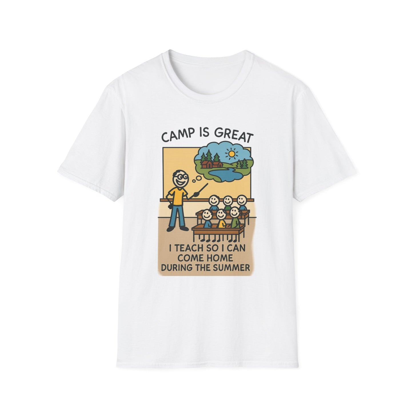 Unisex Softstyle T-Shirt Teacher