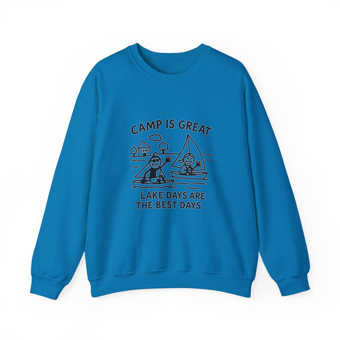 Unisex Heavy Blend™ Crewneck Sweatshirt Lake Days