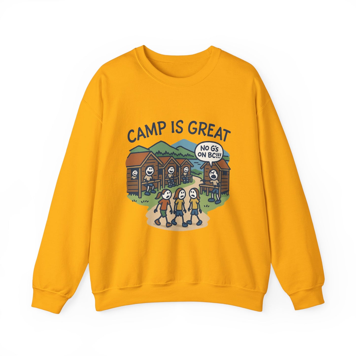 Unisex Heavy Blend™ Crewneck Sweatshirt No G's on BC