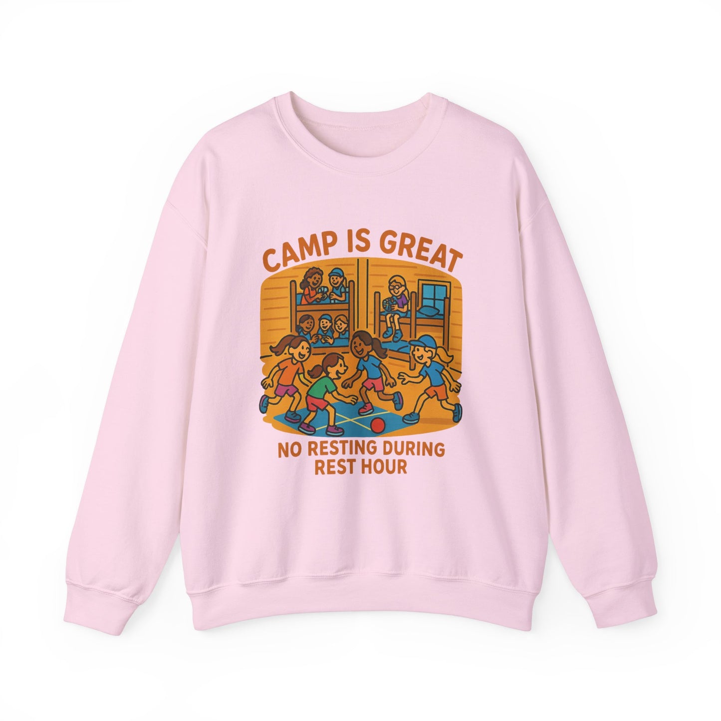 Unisex Heavy Blend™ Crewneck Sweatshirt Rest Hour
