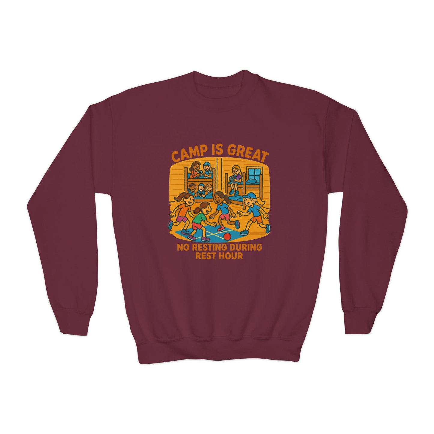 Youth Crewneck Sweatshirt Rest Hour