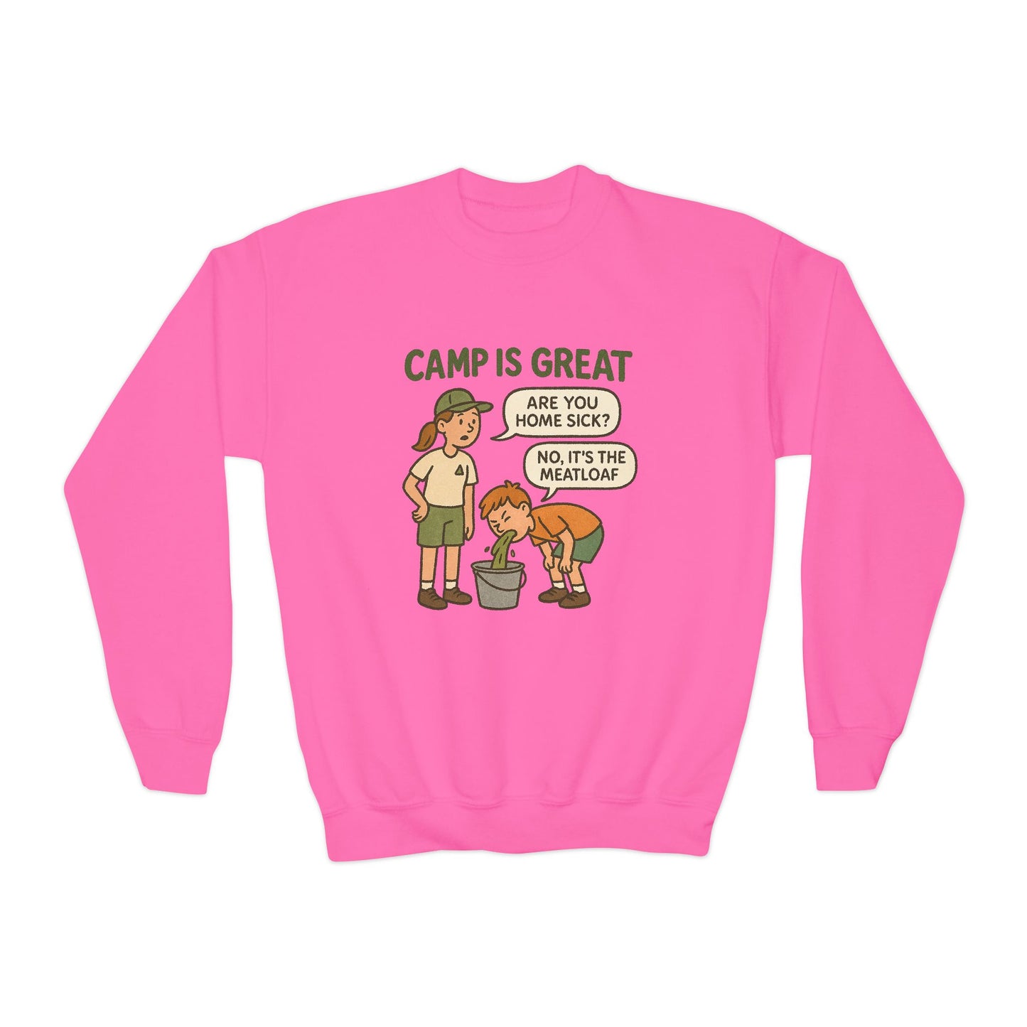 Youth Crewneck Sweatshirt Meatloaf