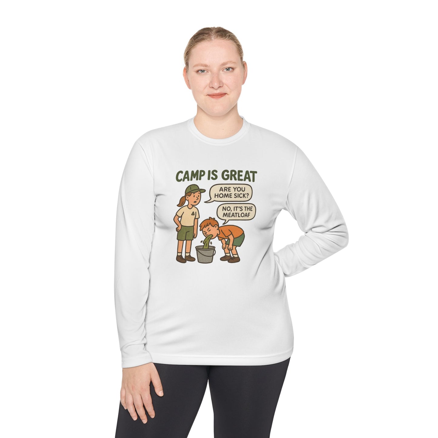 Unisex Lightweight Long Sleeve Tee Meatloaf