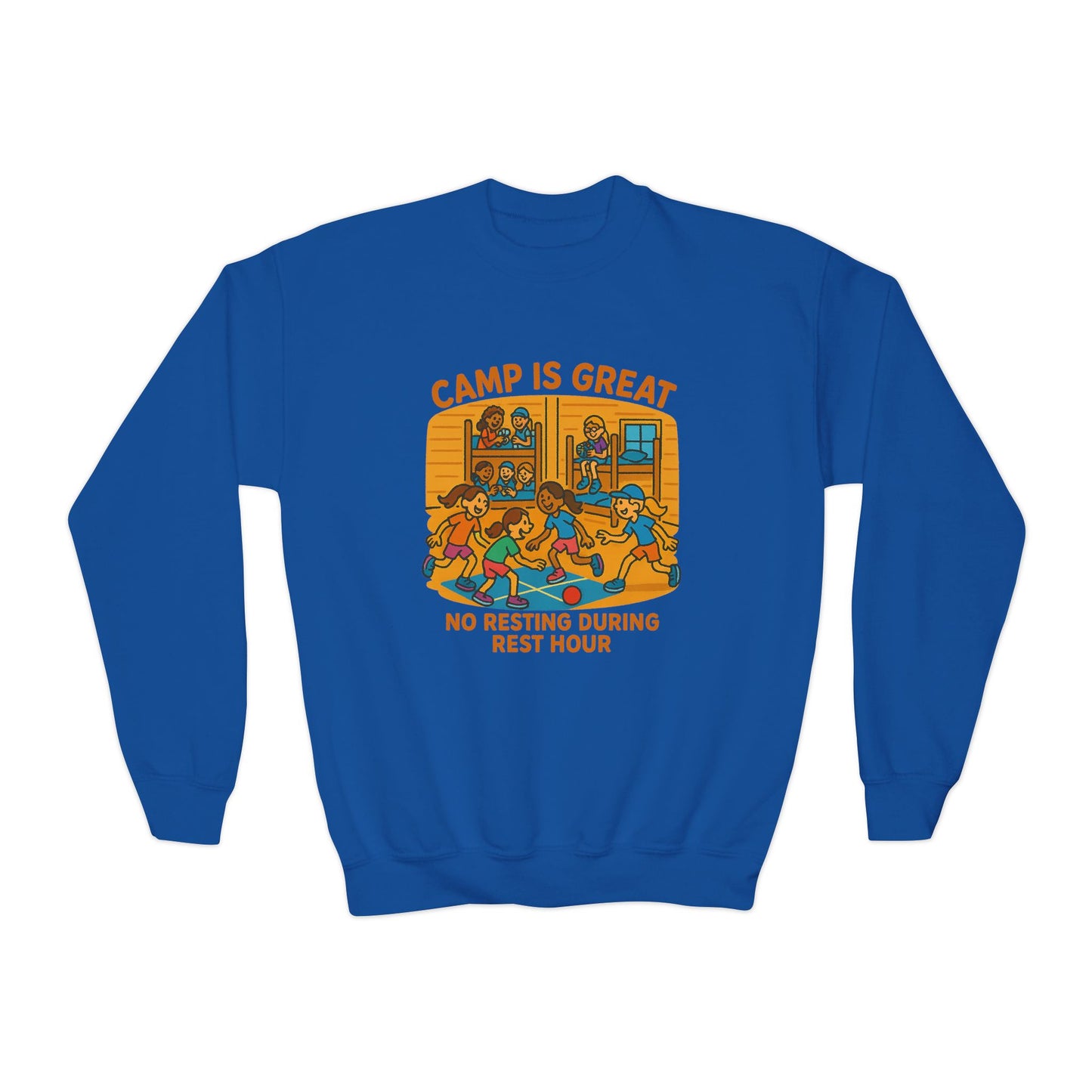 Youth Crewneck Sweatshirt Rest Hour