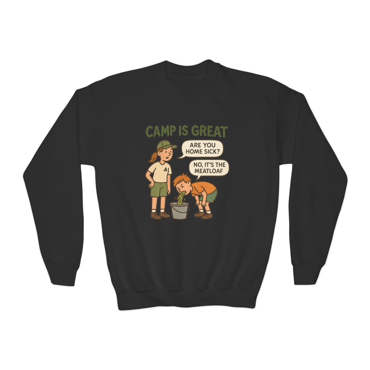 Youth Crewneck Sweatshirt Meatloaf