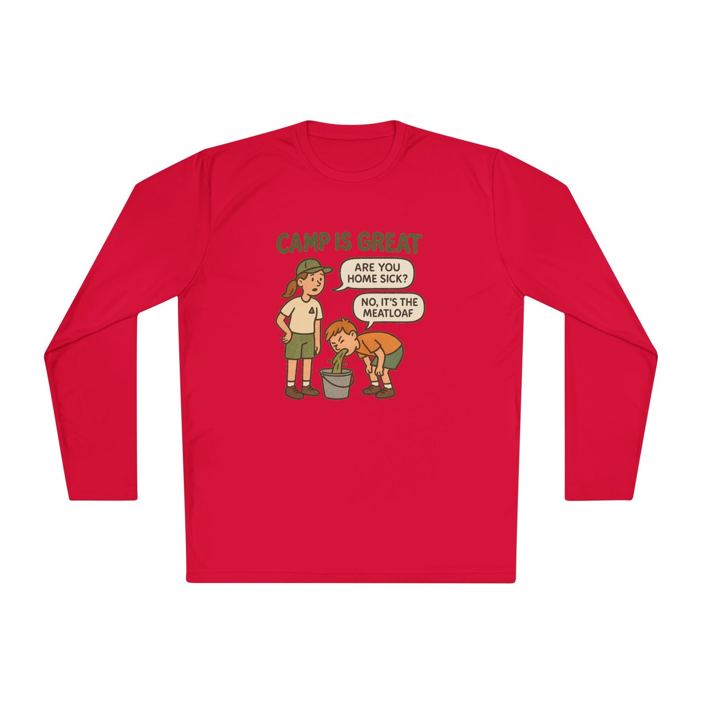 Unisex Lightweight Long Sleeve Tee Meatloaf