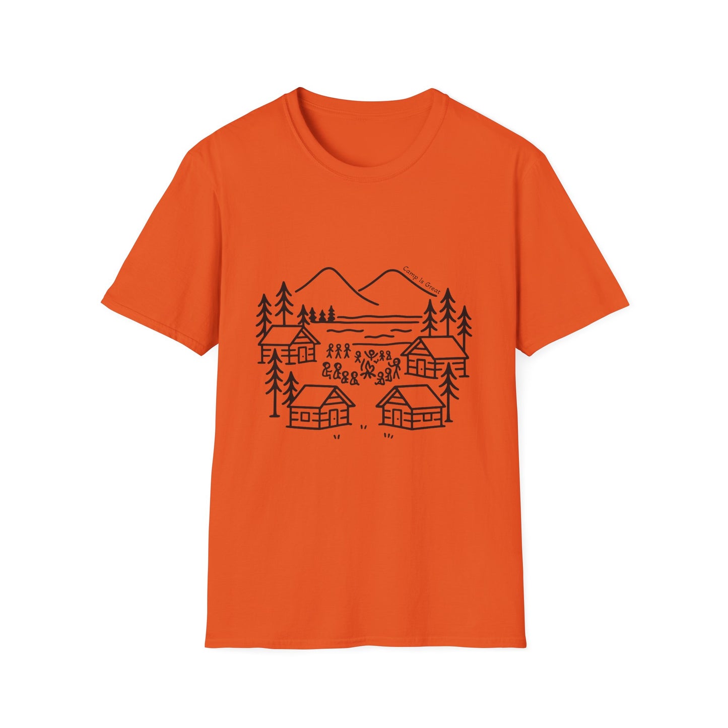 Unisex Softstyle T-Shirt Landscape
