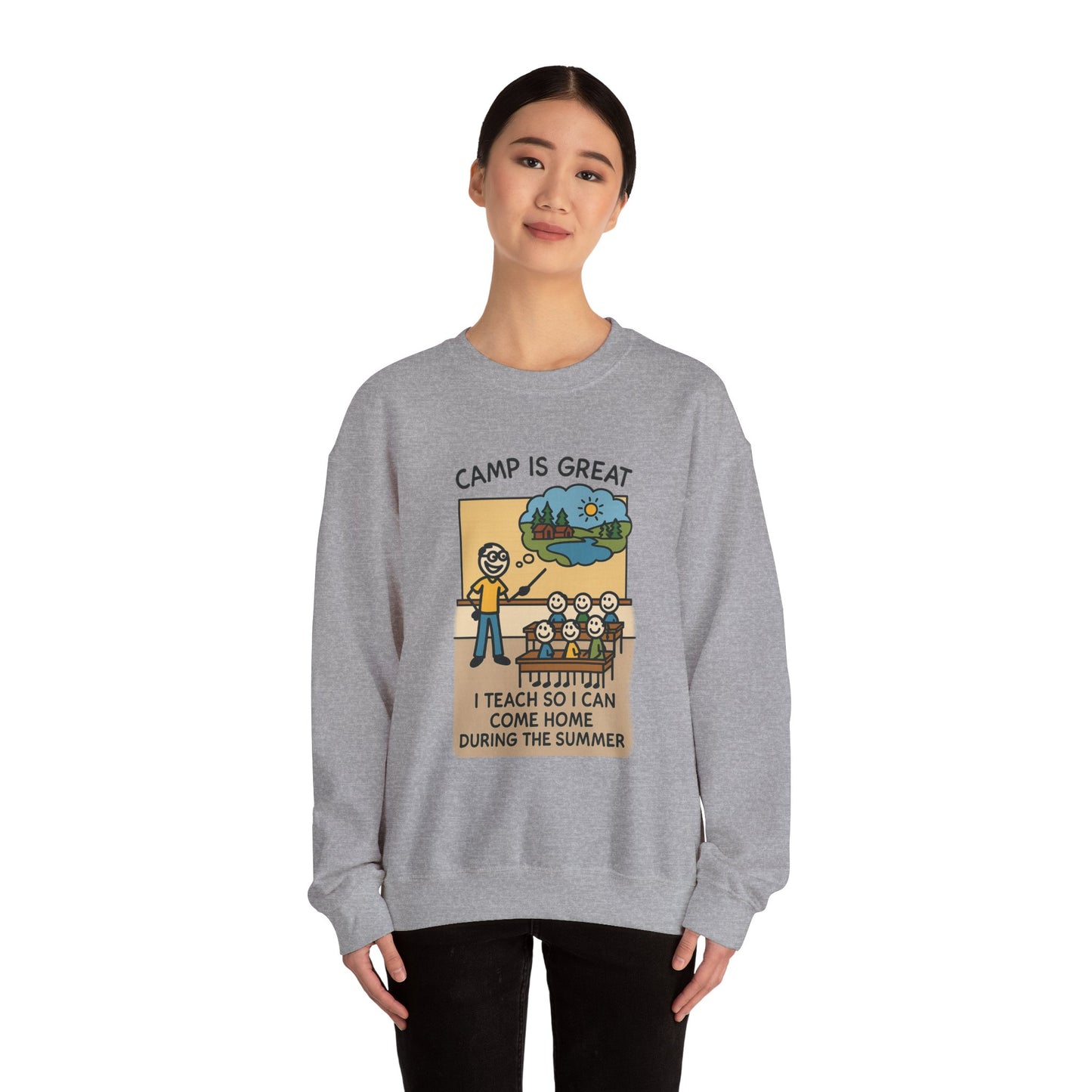 Unisex Heavy Blend™ Crewneck Sweatshirt Teacher