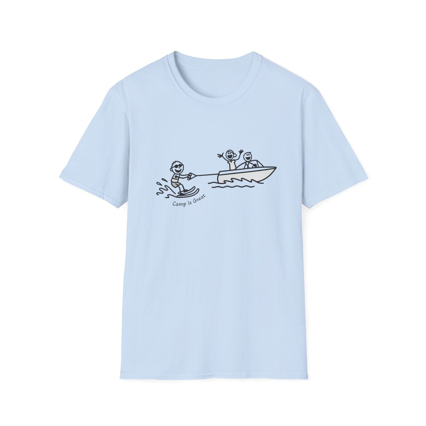 Unisex Softstyle T-Shirt Waterski