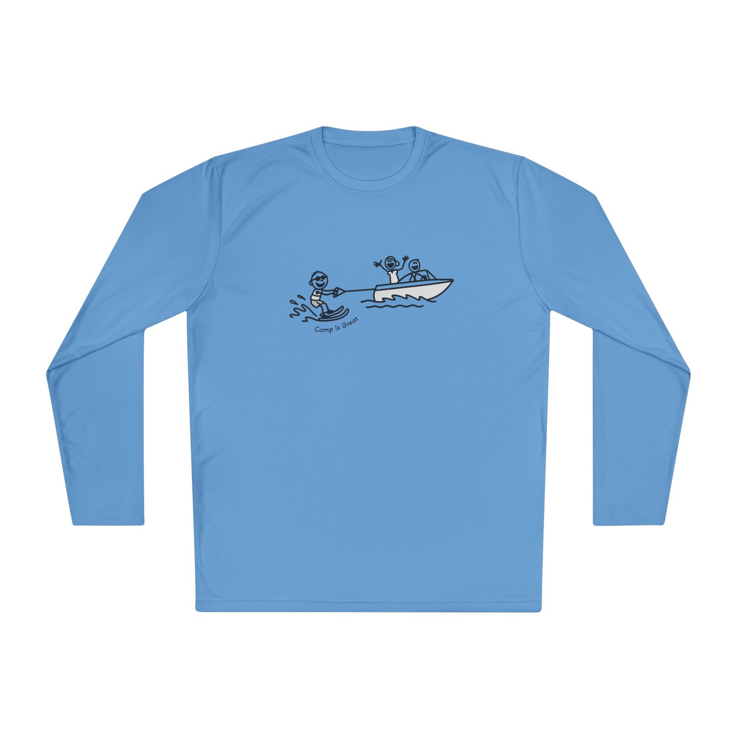Unisex Lightweight Long Sleeve Tee Waterski