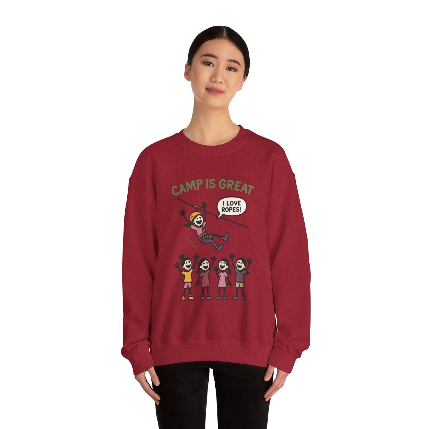 Unisex Heavy Blend™ Crewneck Sweatshirt Ropes