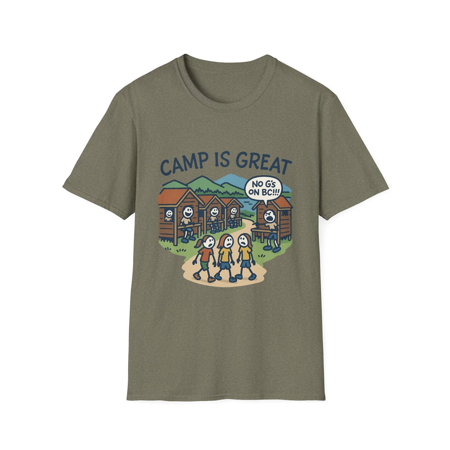 Unisex Softstyle T-Shirt No G's on BC