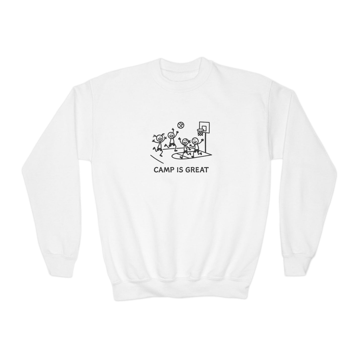 Youth Crewneck Sweatshirt Basketball