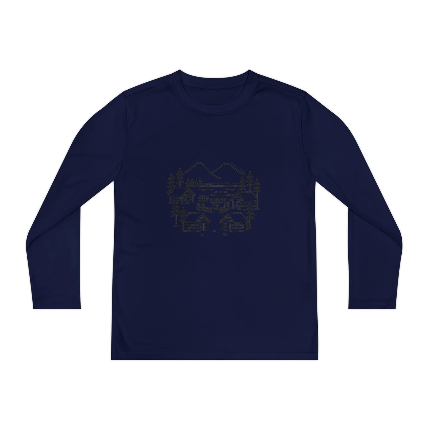 Youth Long Sleeve Competitor Tee Landscape