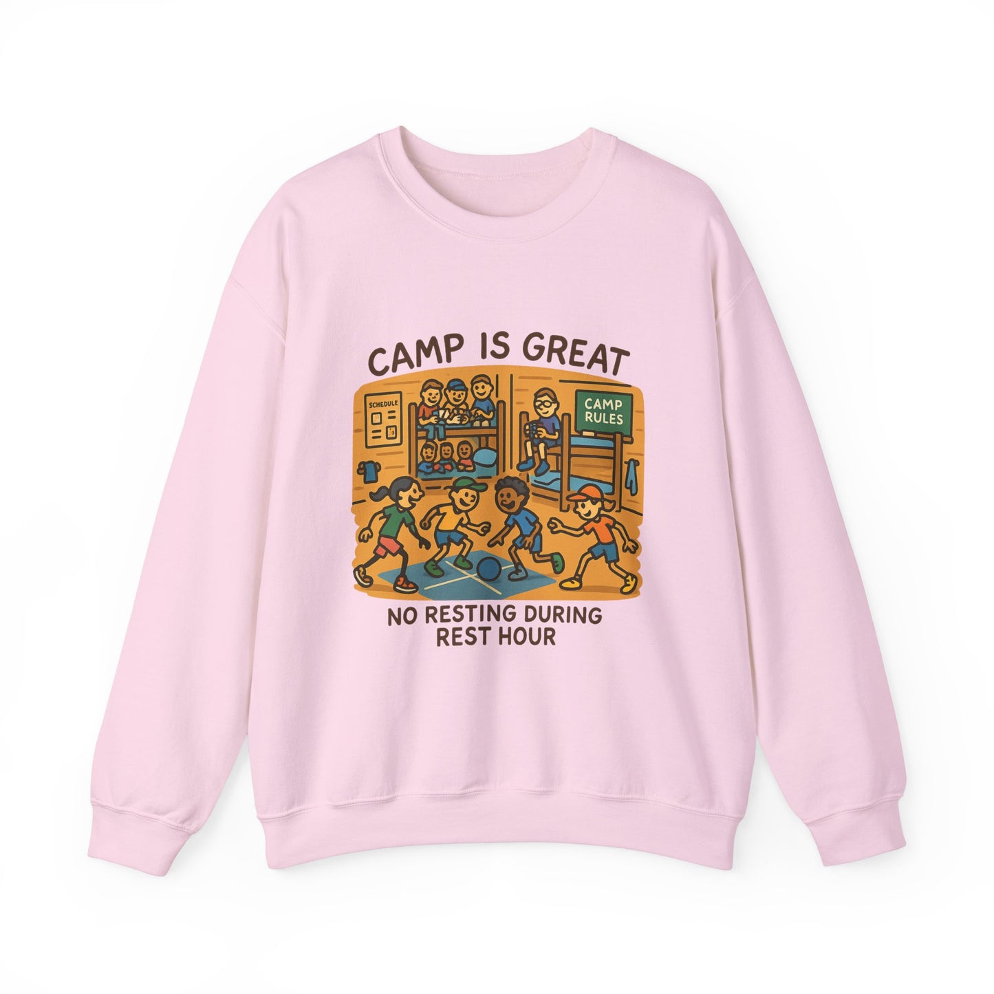 Unisex Heavy Blend™ Crewneck Sweatshirt Rest Hour