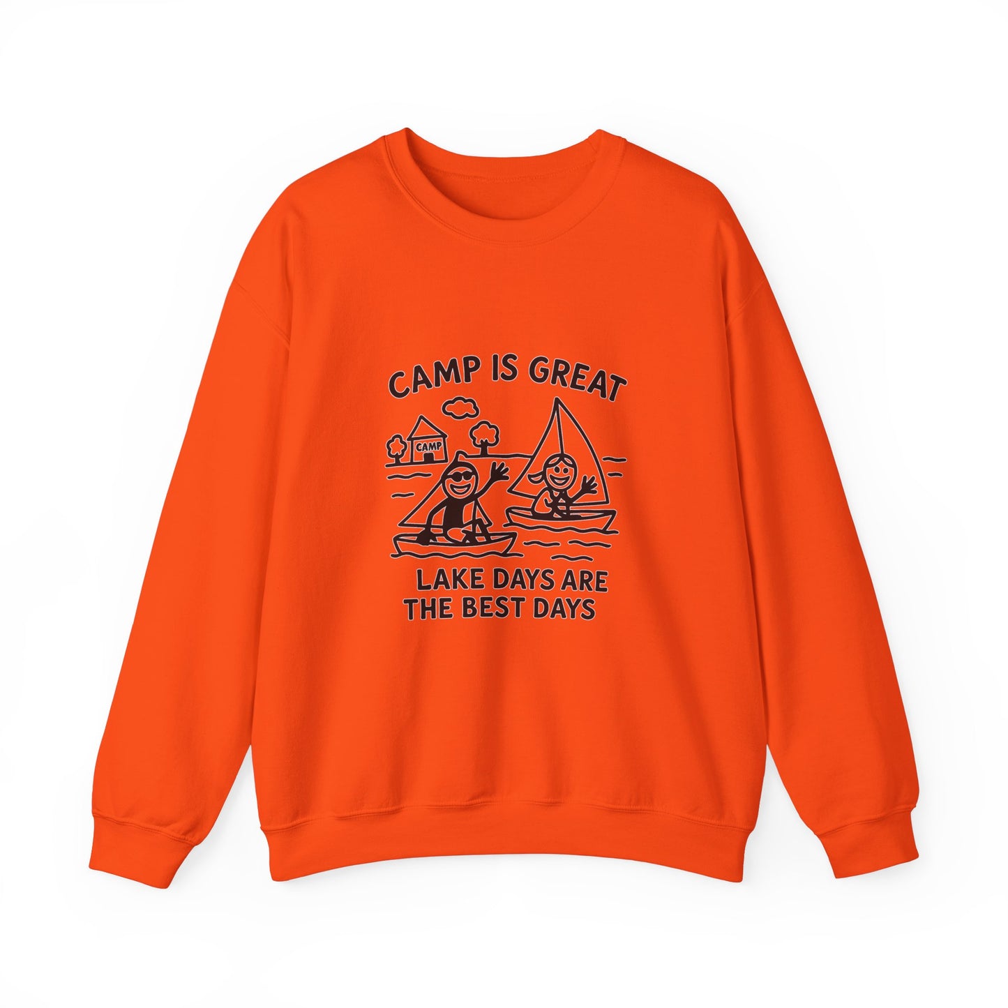 Unisex Heavy Blend™ Crewneck Sweatshirt Lake Days