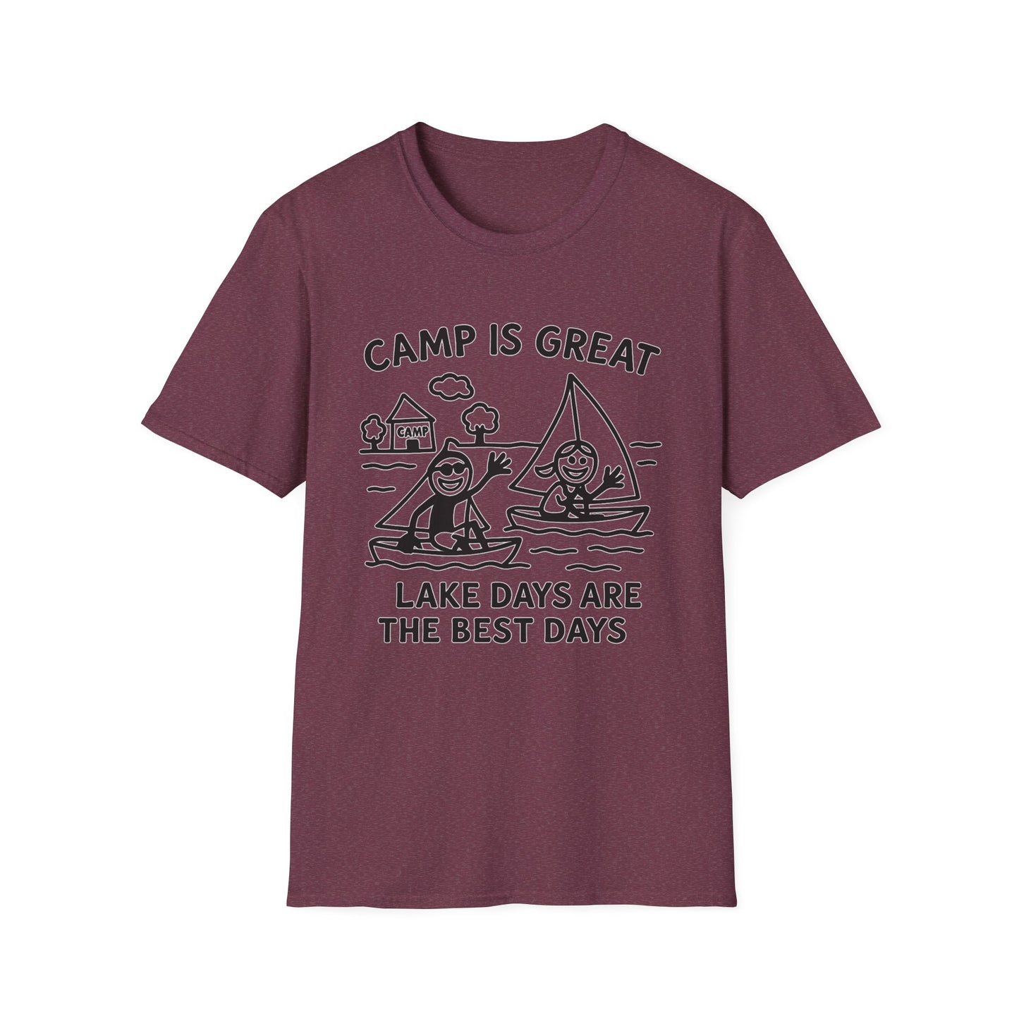 Unisex Softstyle T-Shirt Lake Days