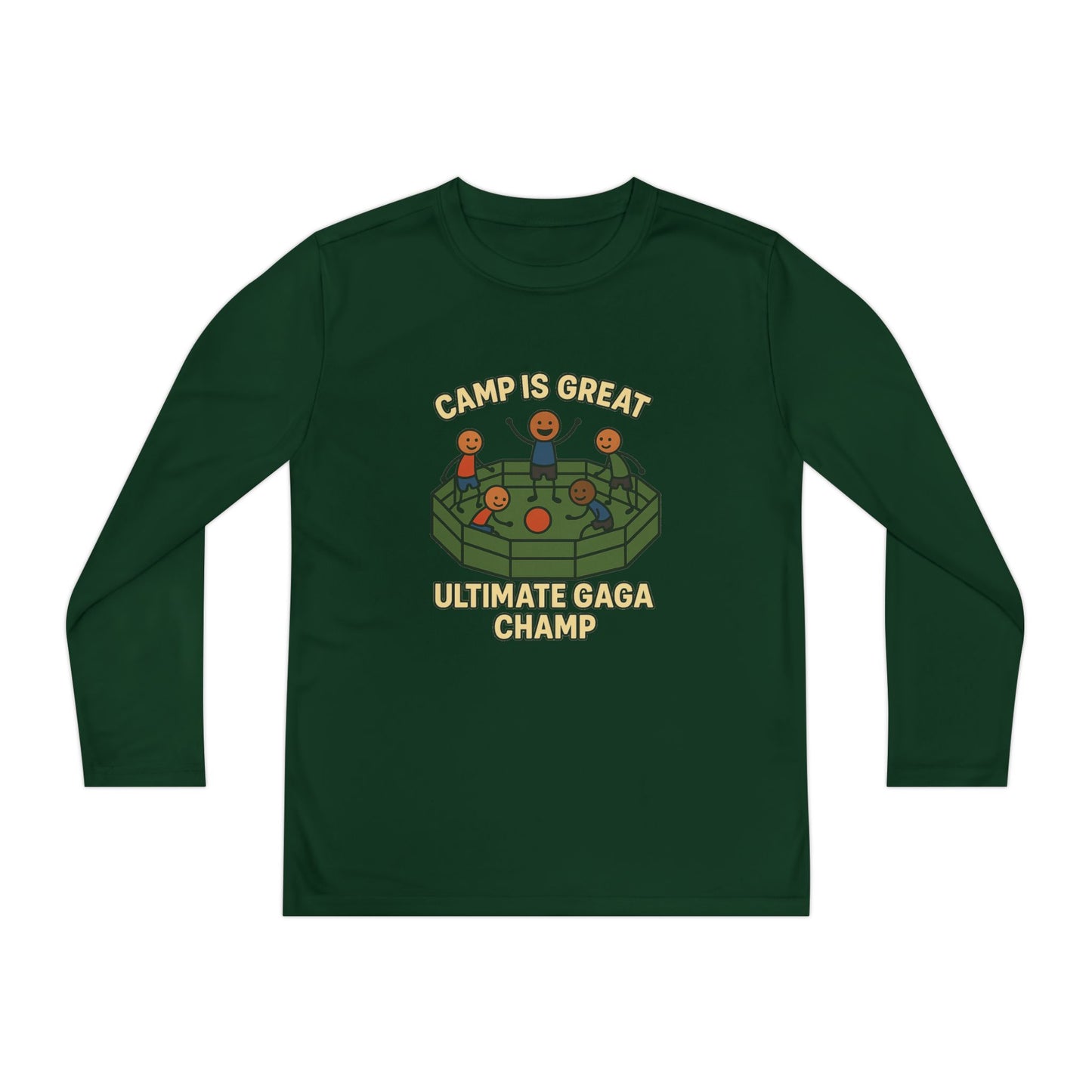 Youth Long Sleeve Competitor Tee GA Champ