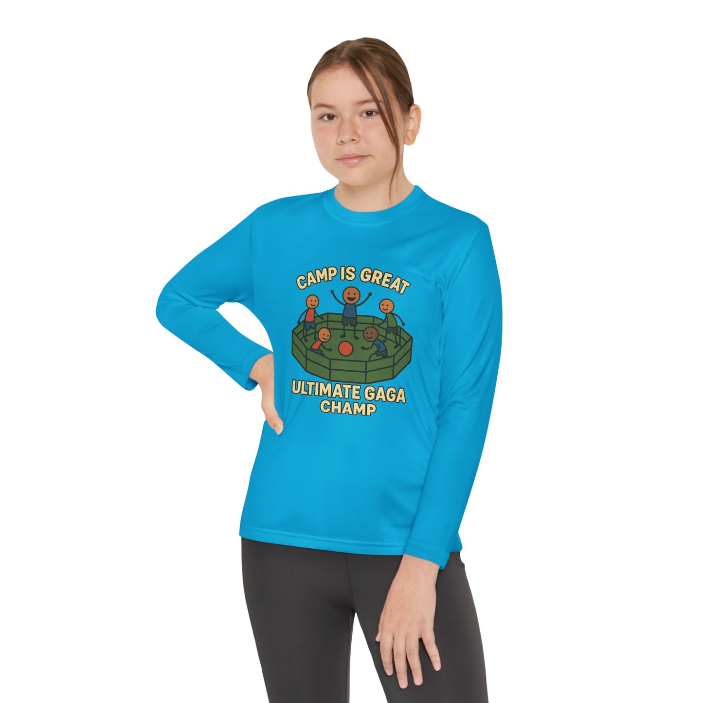 Youth Long Sleeve Competitor Tee GA Champ