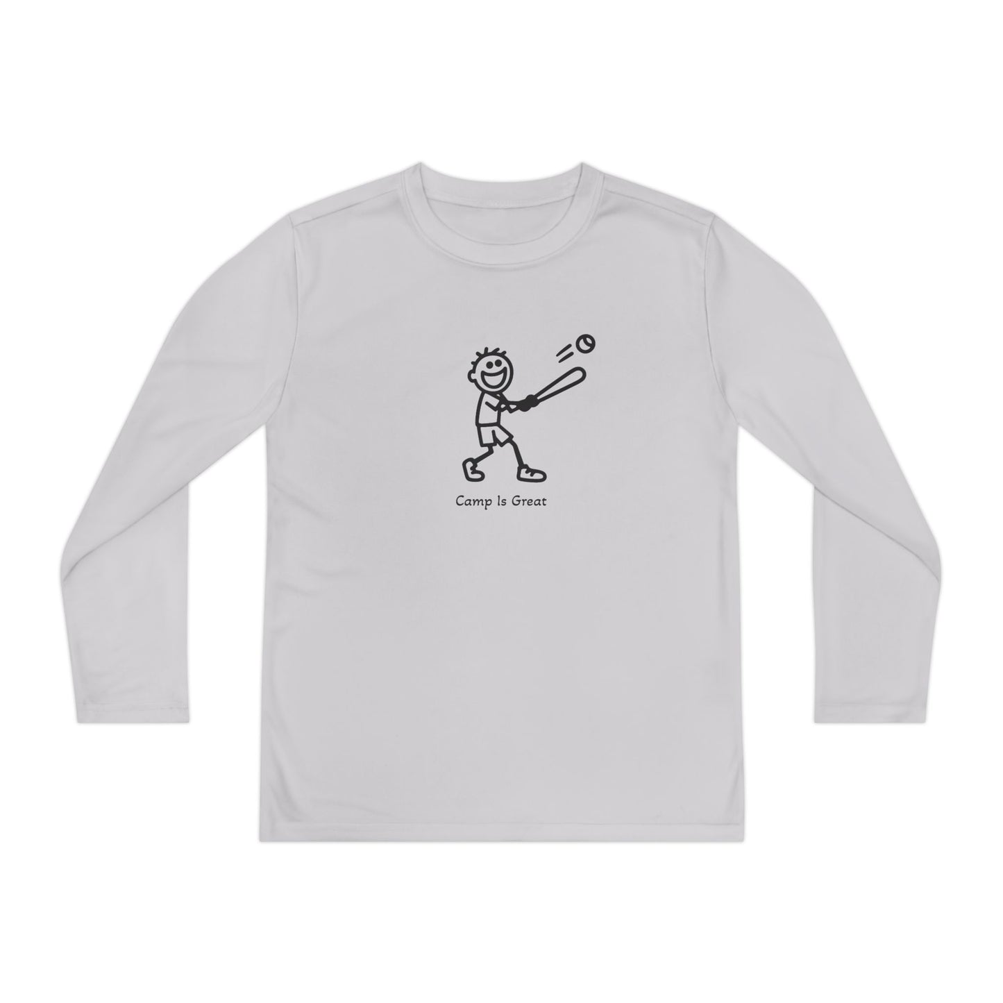 Youth Long Sleeve Competitor Tee Baseball