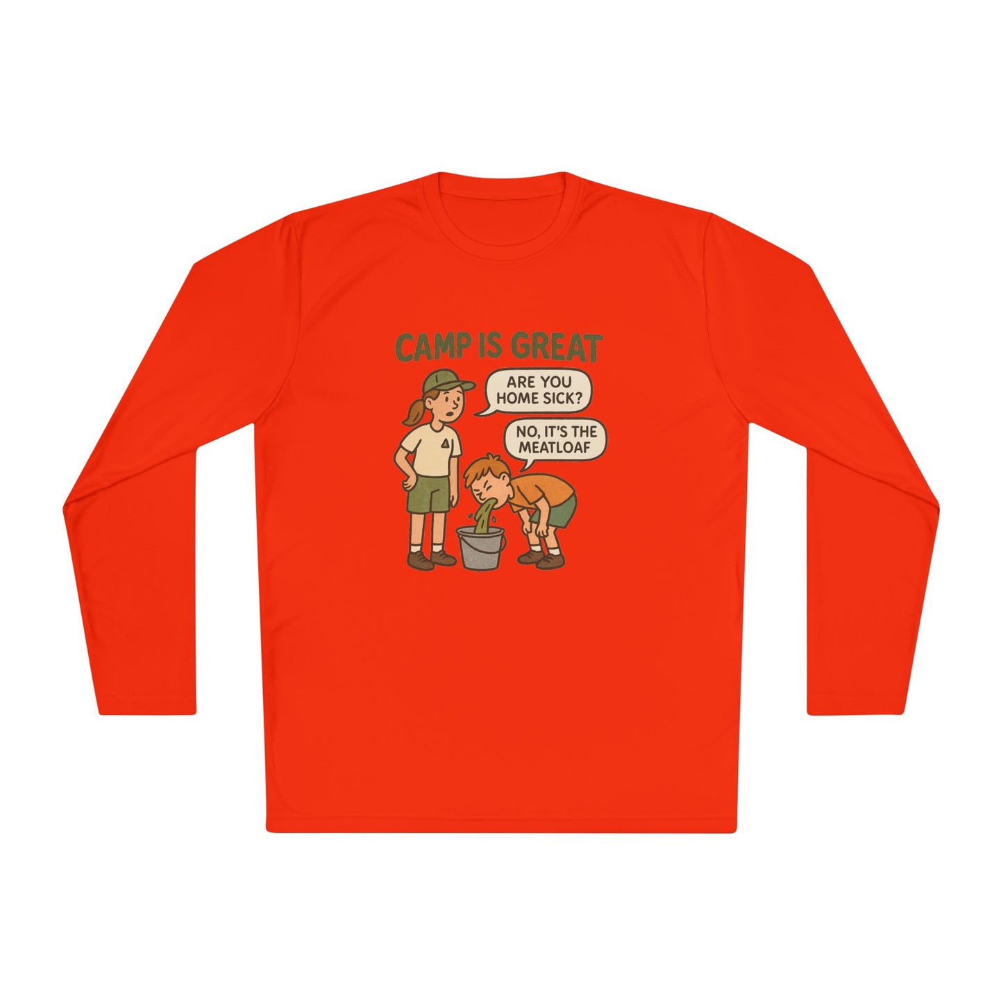 Unisex Lightweight Long Sleeve Tee Meatloaf