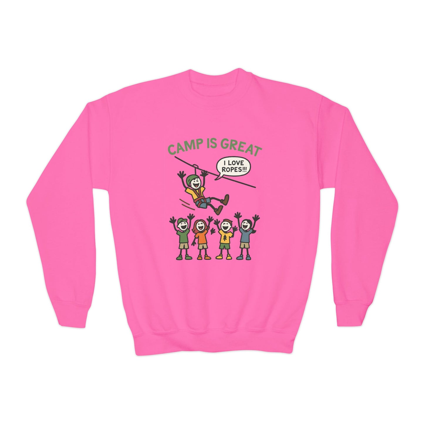 Youth Crewneck Sweatshirt Ropes