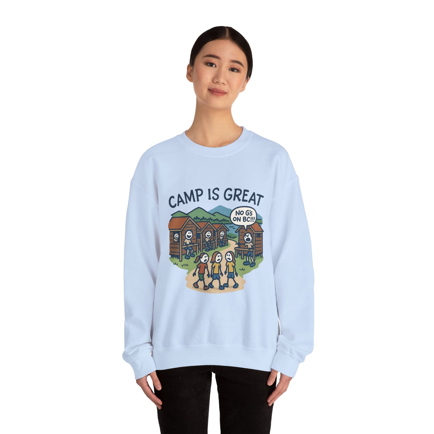 Unisex Heavy Blend™ Crewneck Sweatshirt No G's on BC