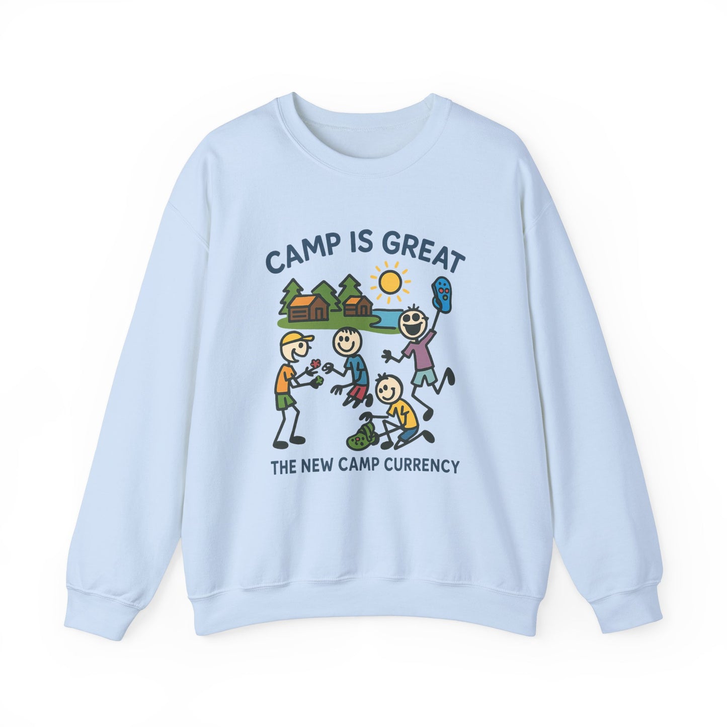 Unisex Heavy Blend™ Crewneck Sweatshirt Shoe Charms