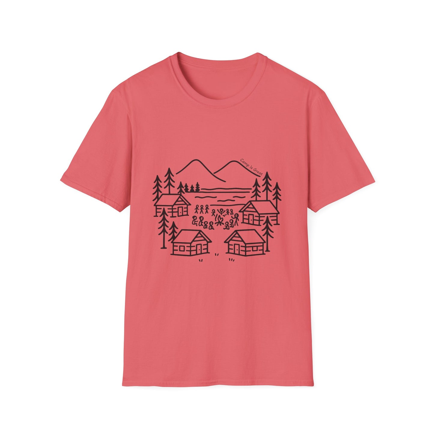 Unisex Softstyle T-Shirt Landscape