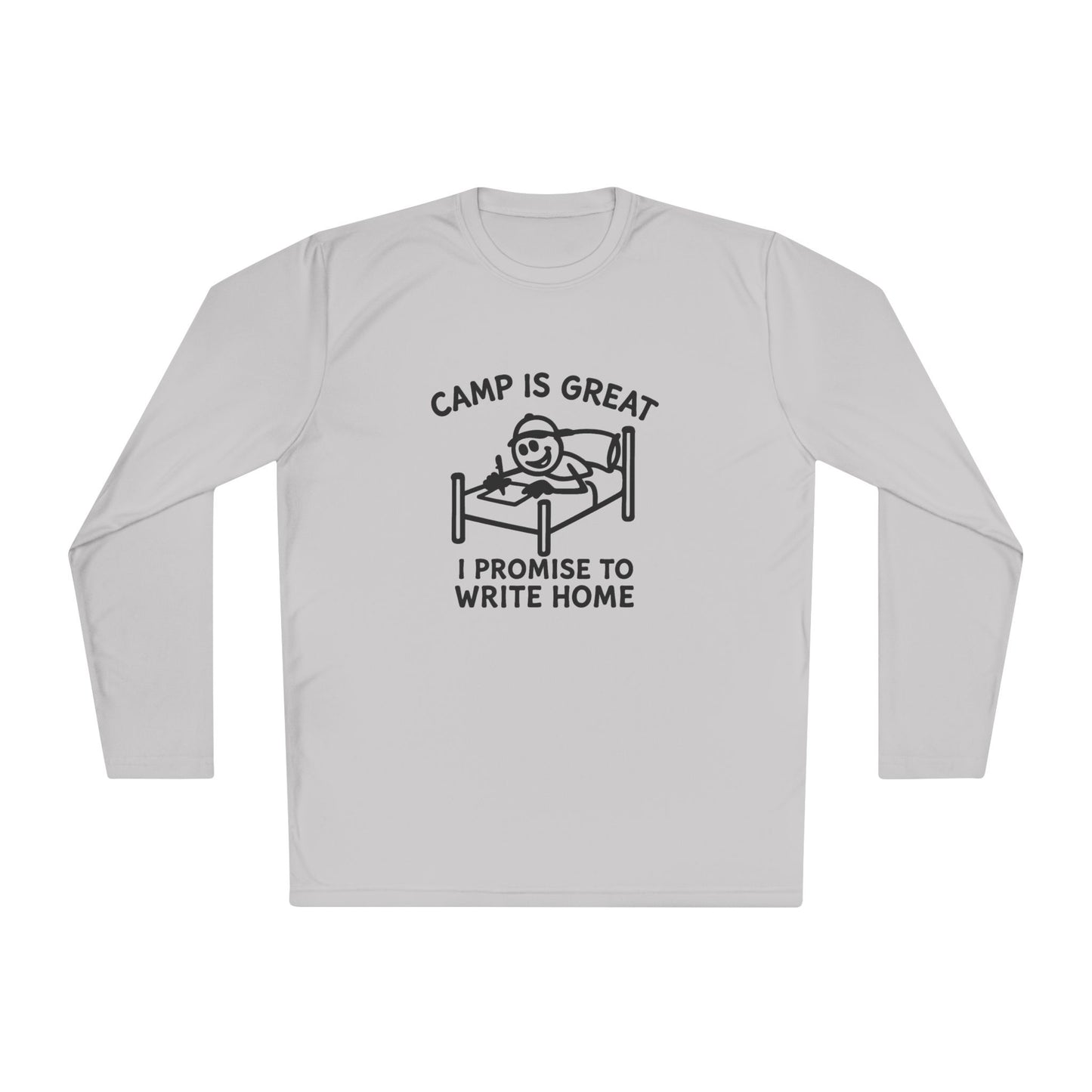 Unisex Lightweight Long Sleeve Tee Write Home