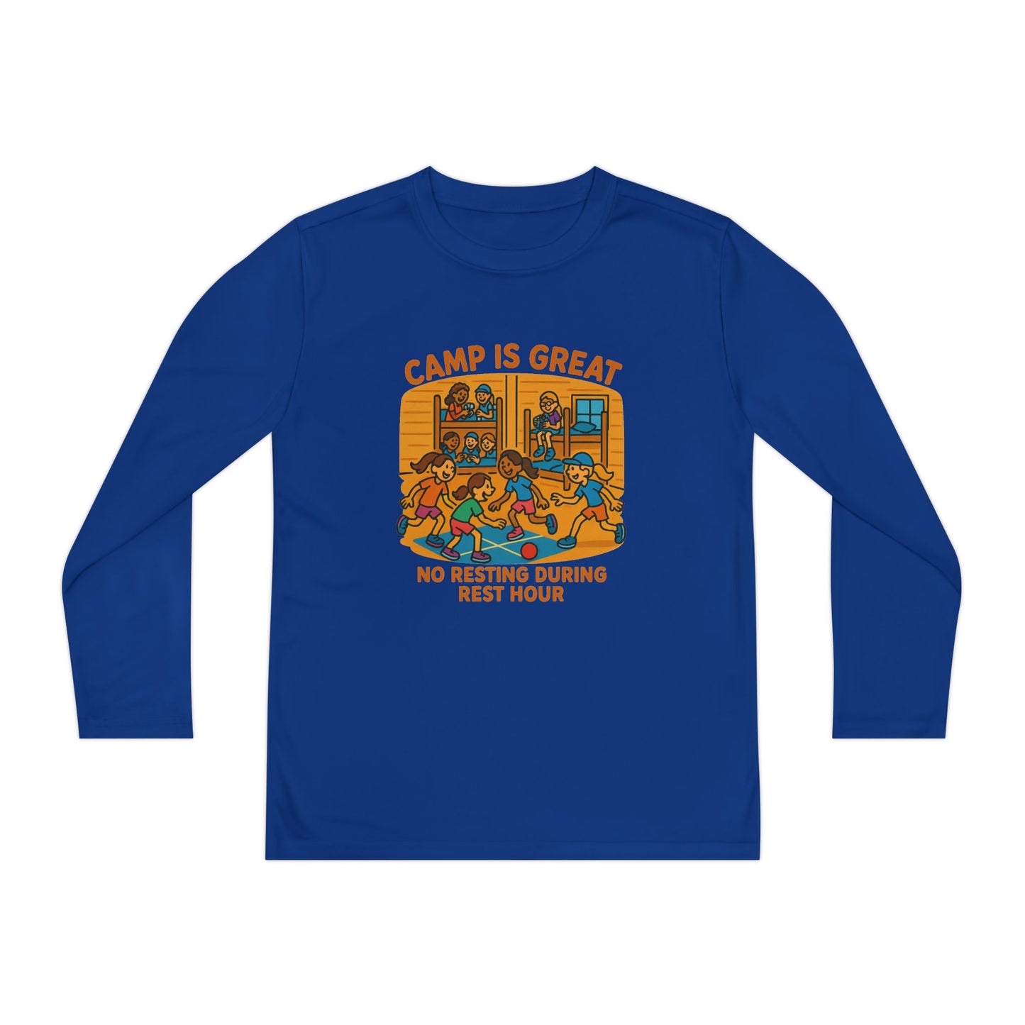 Youth Long Sleeve Competitor Tee Rest Hour
