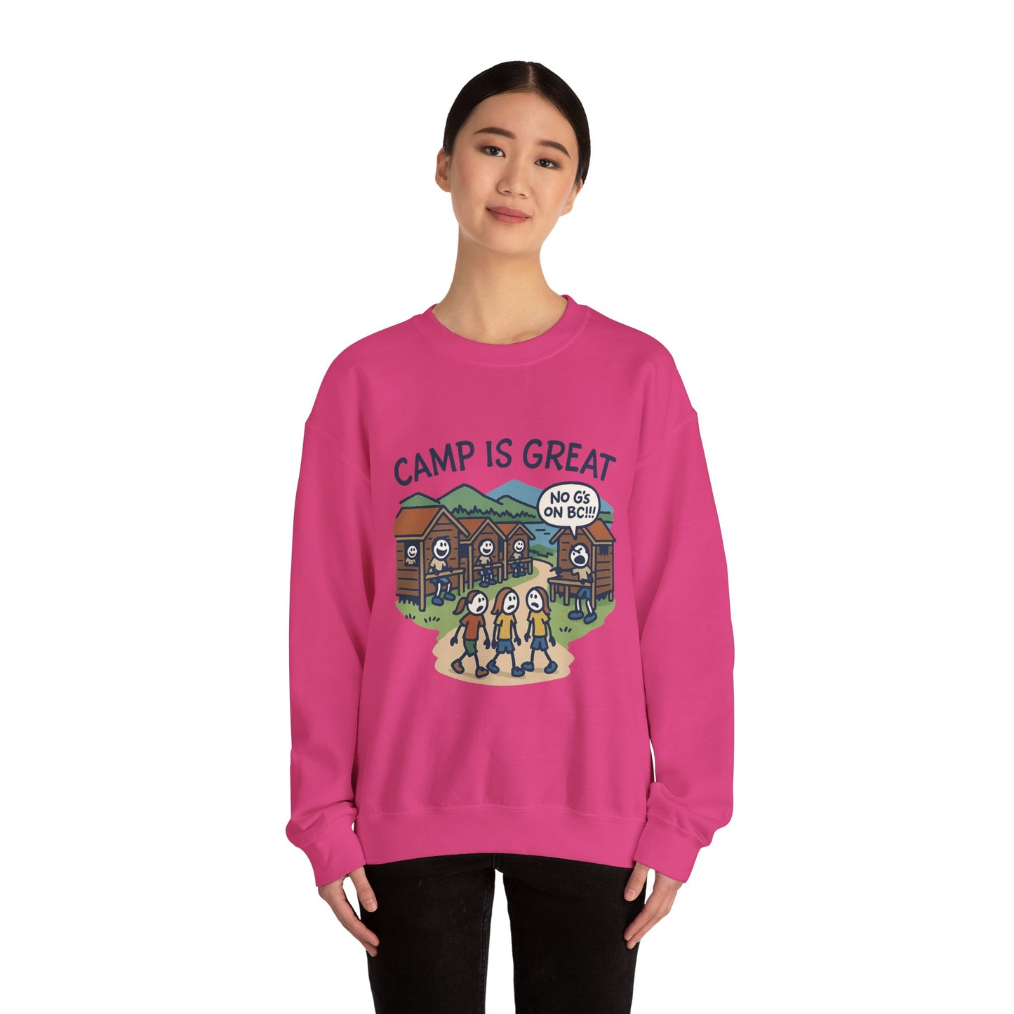 Unisex Heavy Blend™ Crewneck Sweatshirt No G's on BC