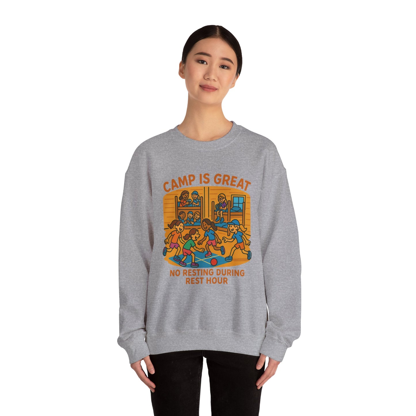 Unisex Heavy Blend™ Crewneck Sweatshirt Rest Hour