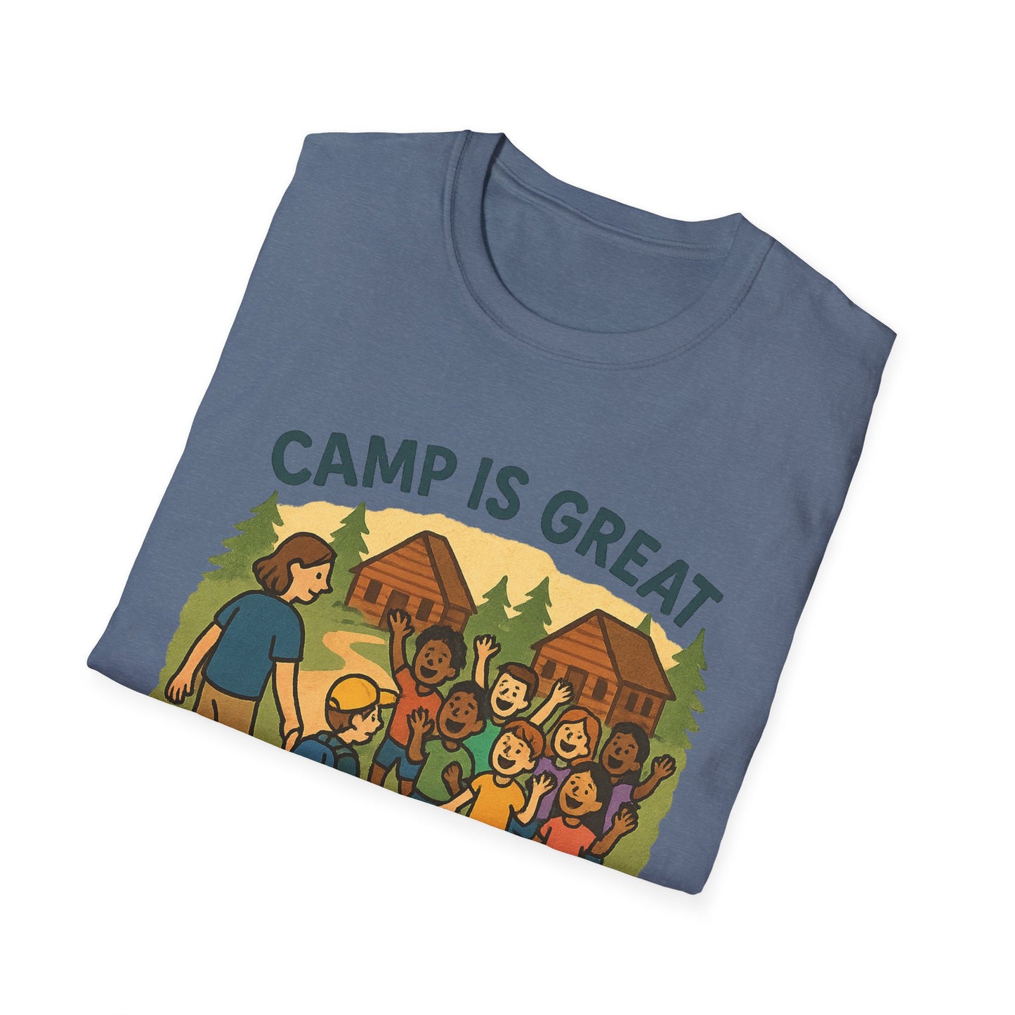 Unisex Softstyle T-Shirt First Time Camper