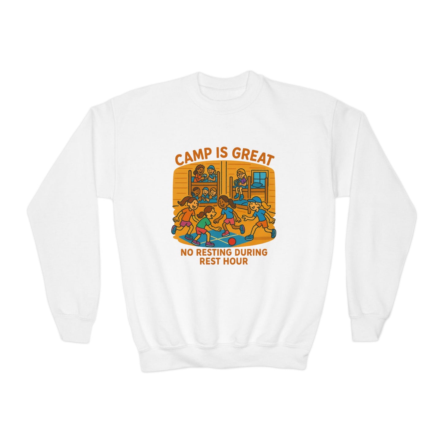 Youth Crewneck Sweatshirt Rest Hour