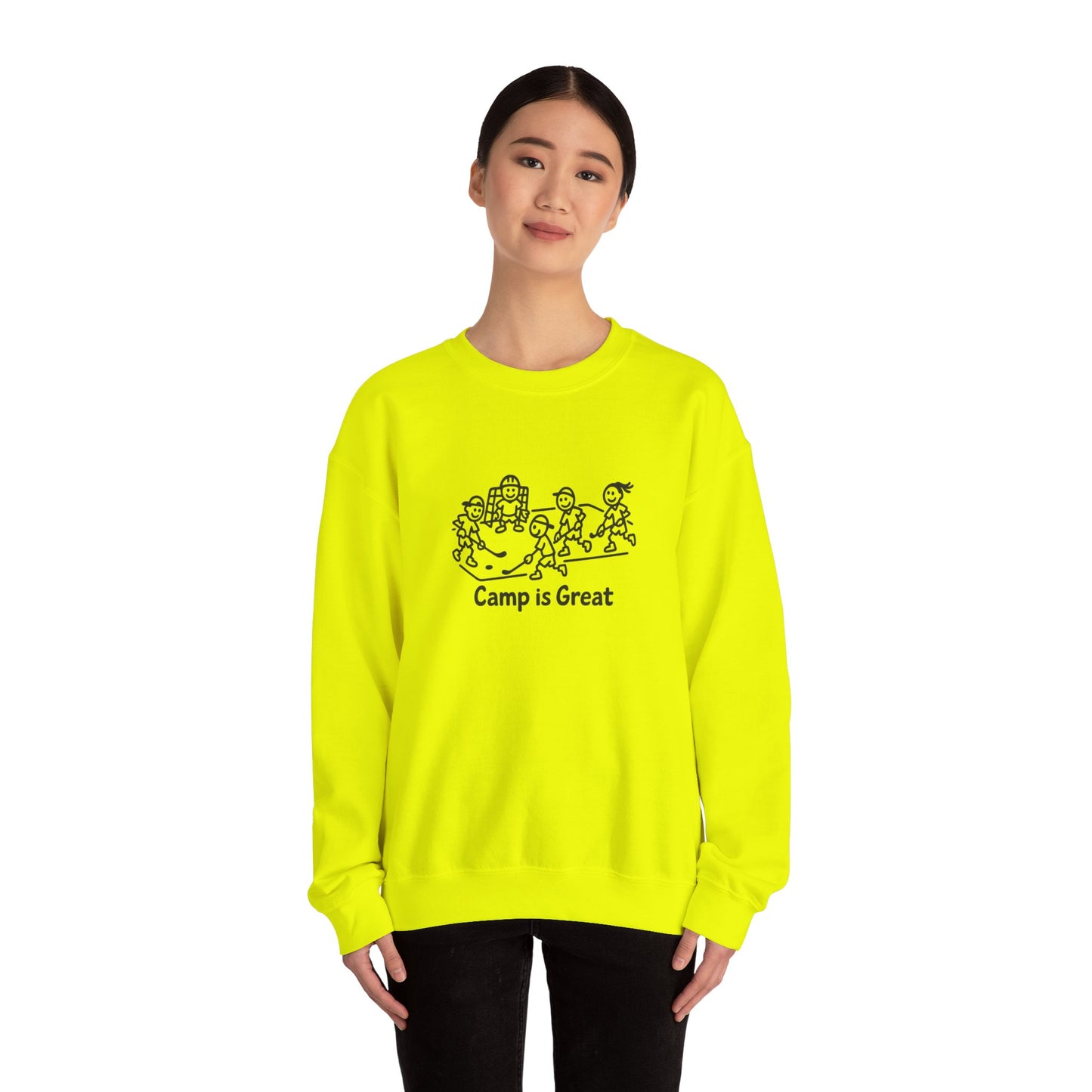 Unisex Heavy Blend™ Crewneck Sweatshirt Hockey