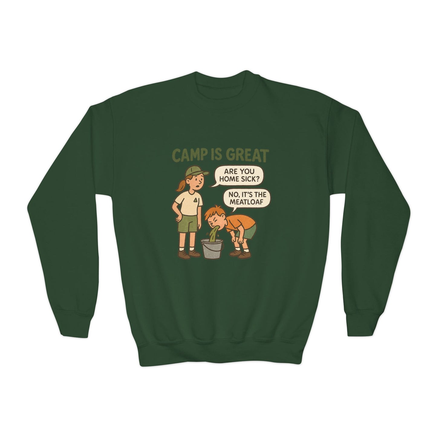 Youth Crewneck Sweatshirt Meatloaf