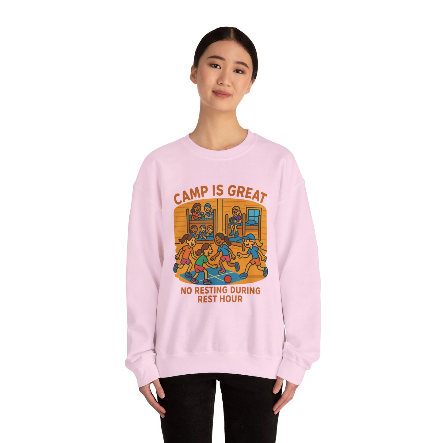 Unisex Heavy Blend™ Crewneck Sweatshirt Rest Hour