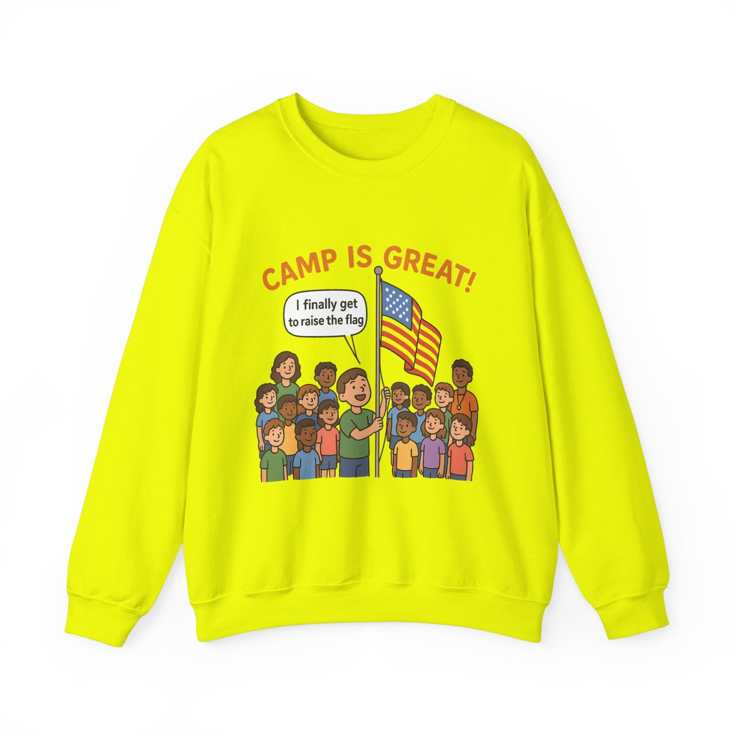 Unisex Heavy Blend™ Crewneck Sweatshirt Flag