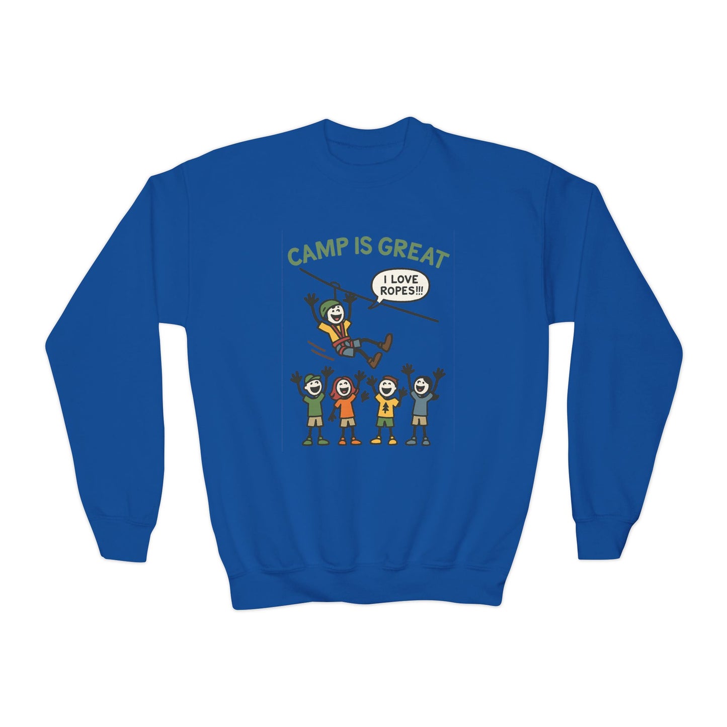 Youth Crewneck Sweatshirt Ropes