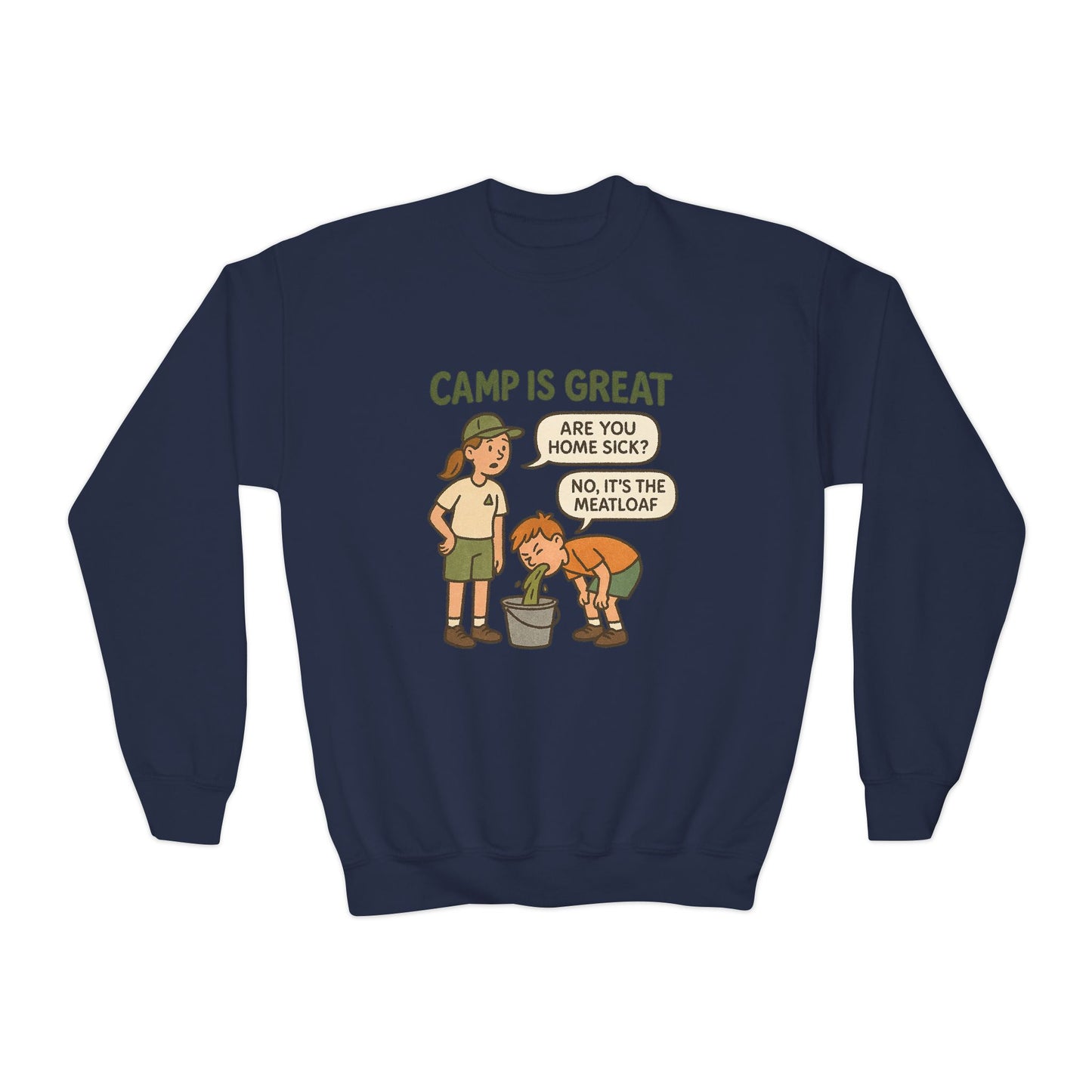 Youth Crewneck Sweatshirt Meatloaf