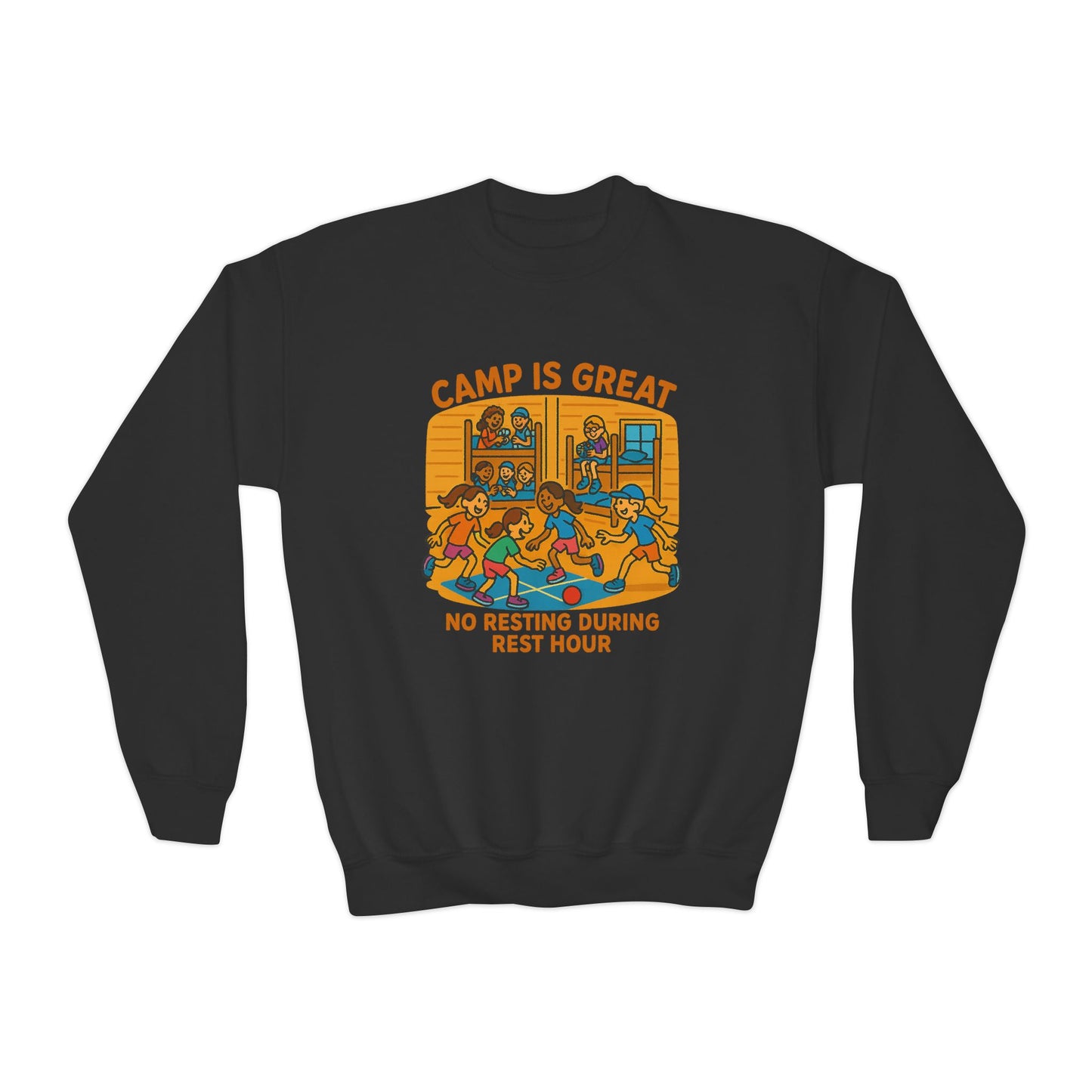 Youth Crewneck Sweatshirt Rest Hour