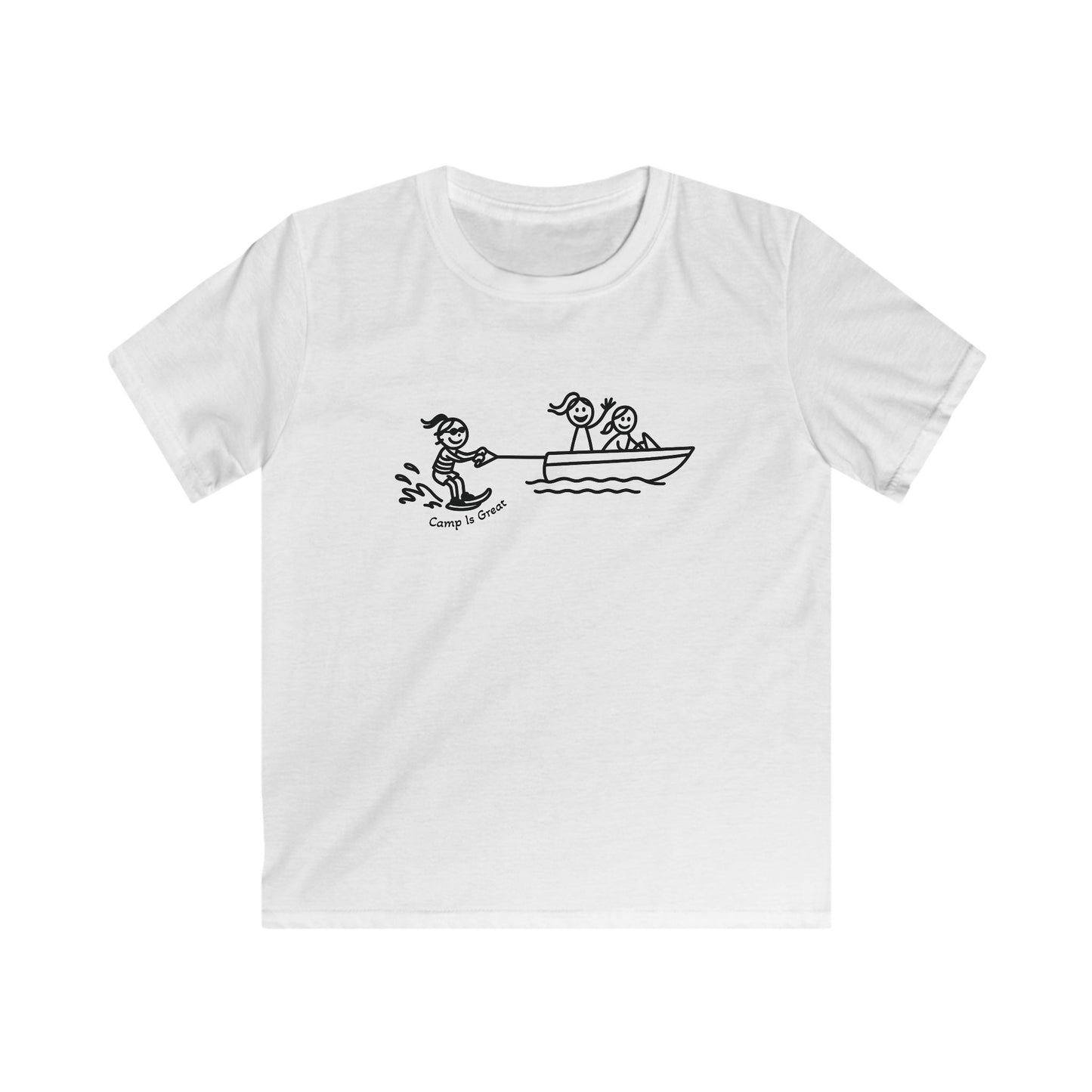 Kids Softstyle Tee Waterski