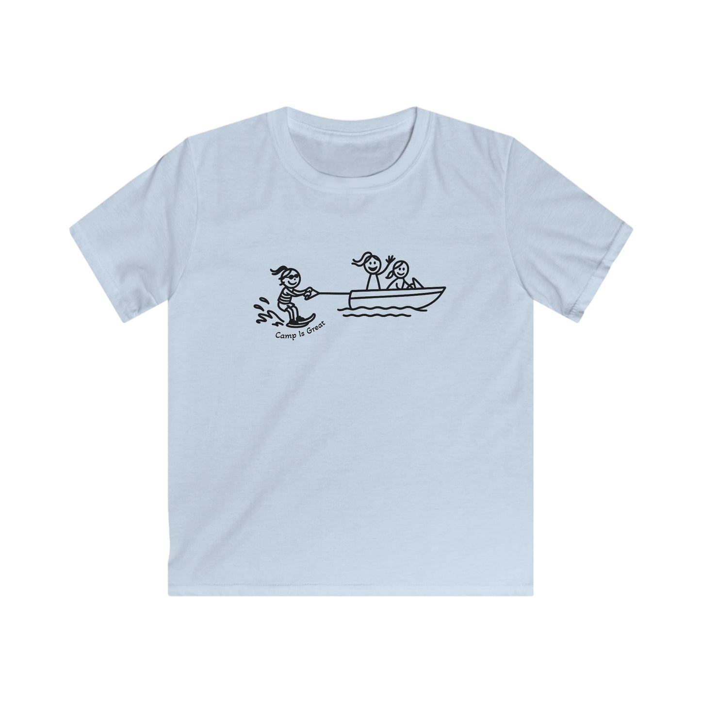 Kids Softstyle Tee Waterski