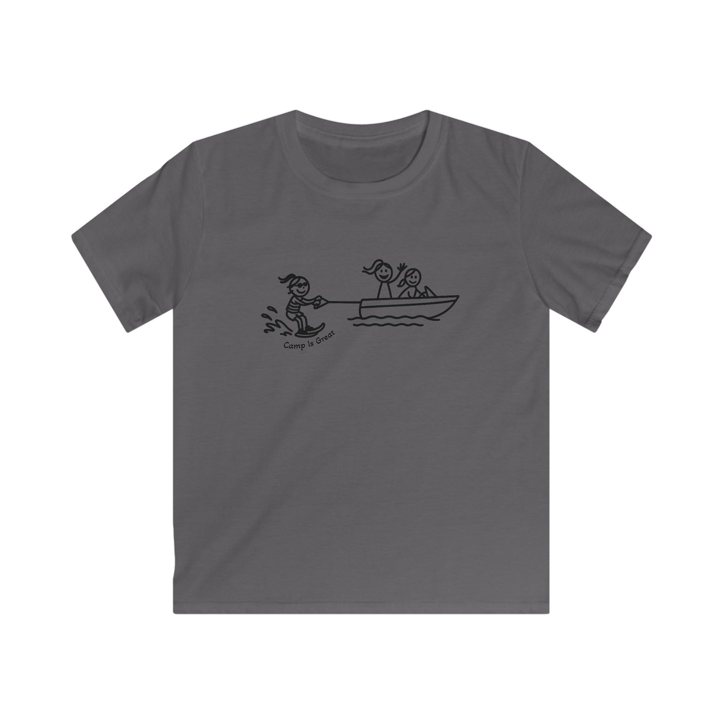 Kids Softstyle Tee Waterski