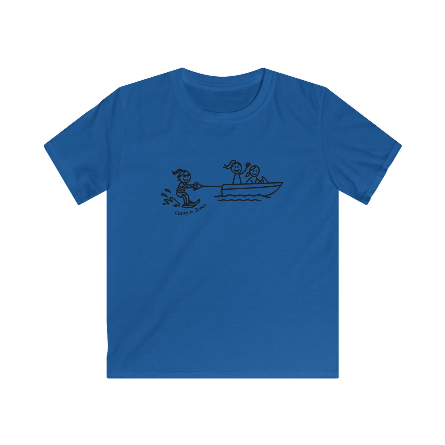 Kids Softstyle Tee Waterski
