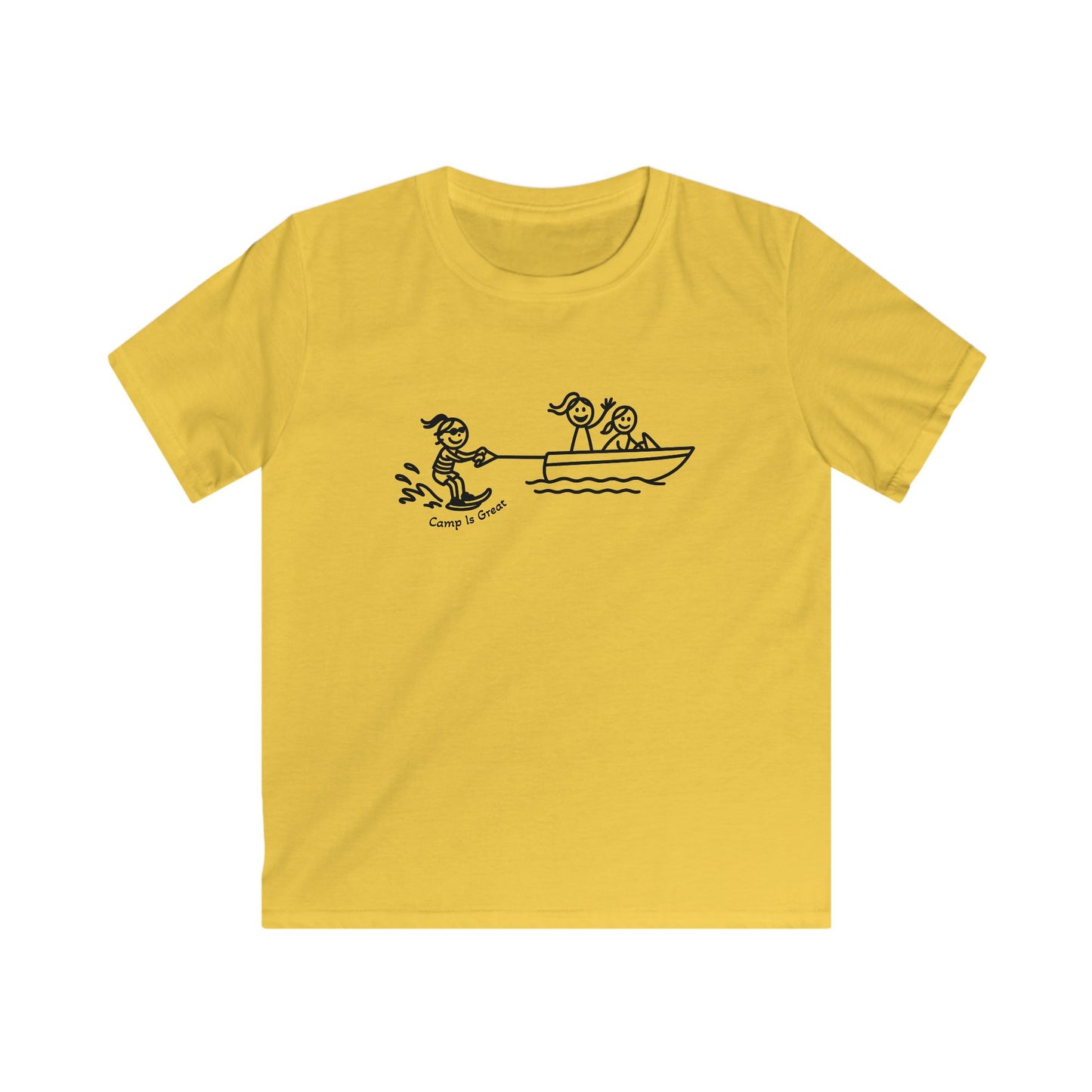 Kids Softstyle Tee Waterski
