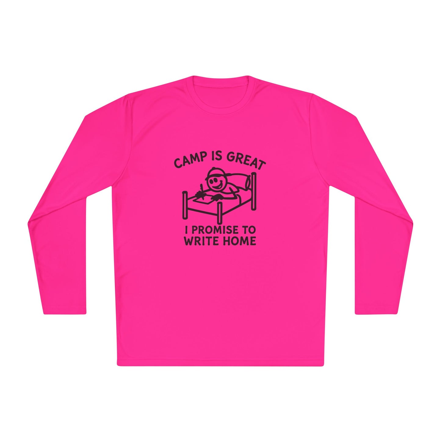 Unisex Lightweight Long Sleeve Tee Write Home
