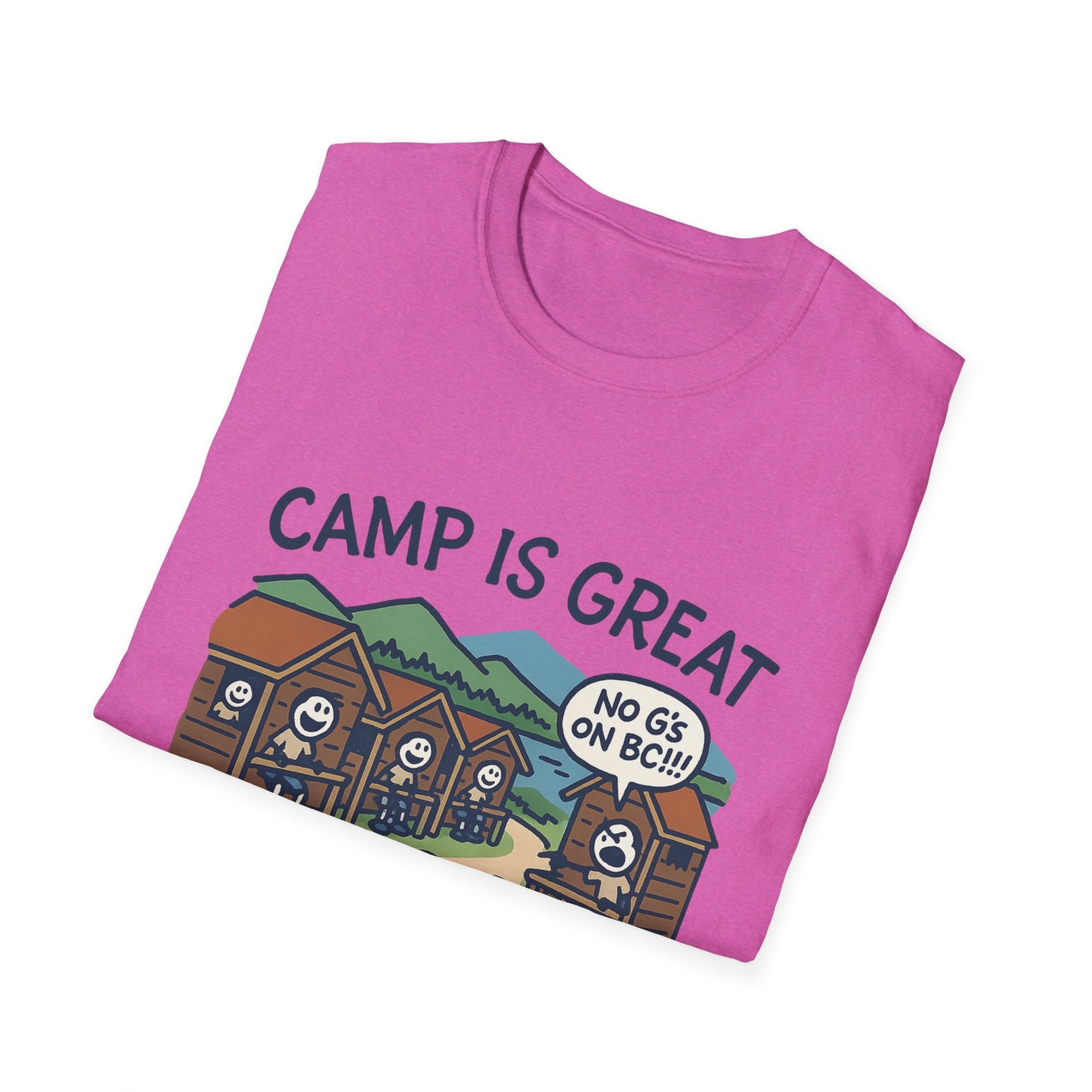 Unisex Softstyle T-Shirt No G's on BC